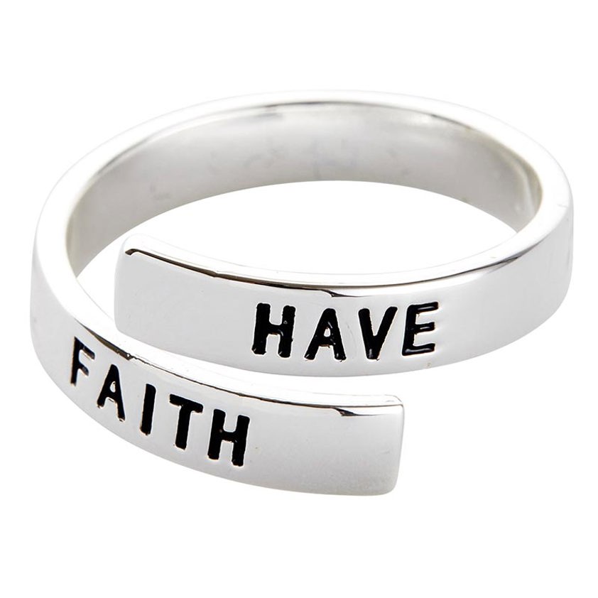 Boxed Wrapped Ring - Have Faith