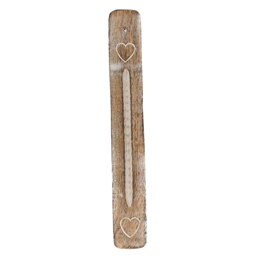 Heart Wooden incense Holder Ash Catcher