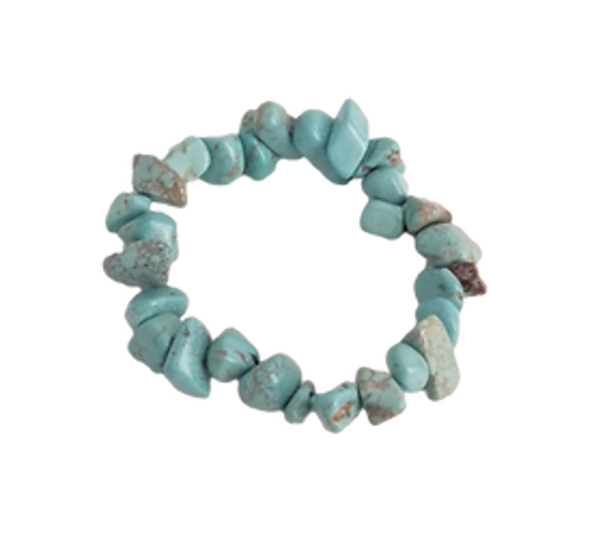 Bracelet Chunky - Blue Turquoise