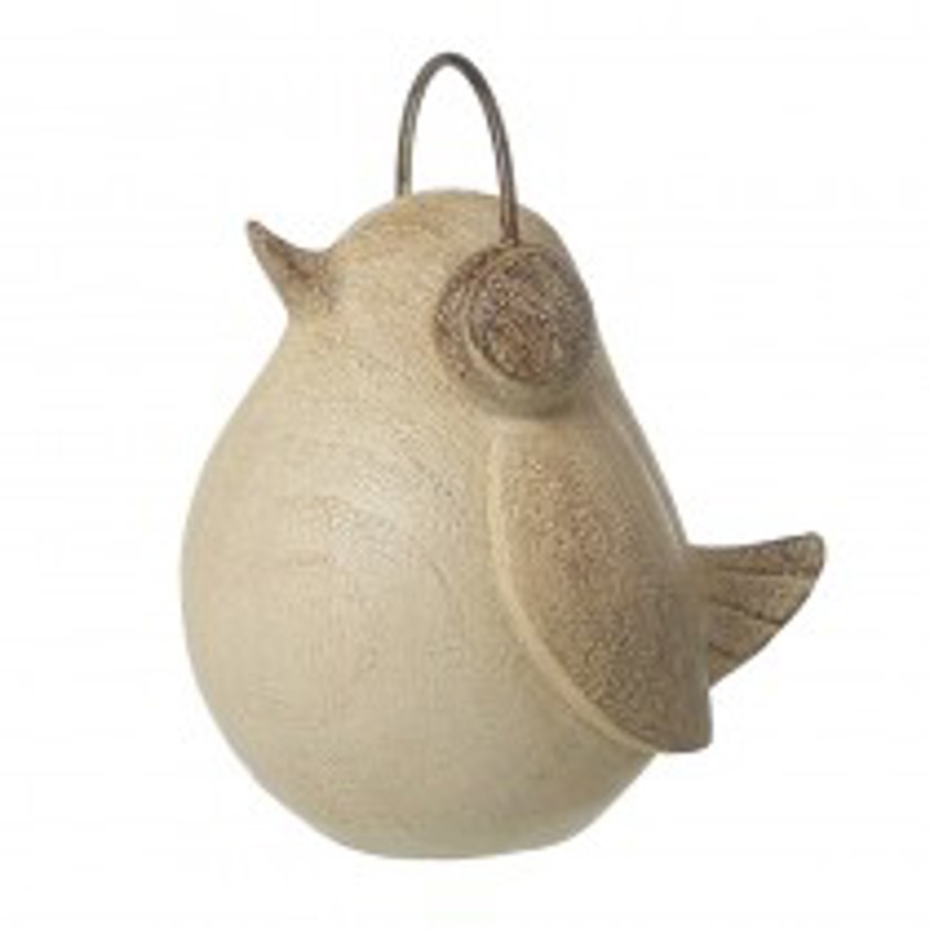 Bird Ornament With Ear Muffs