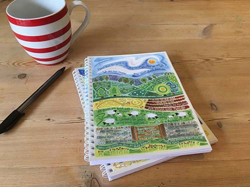 The Good Shepherd The Good Shepherd - A5 Spiral Bound Notebook