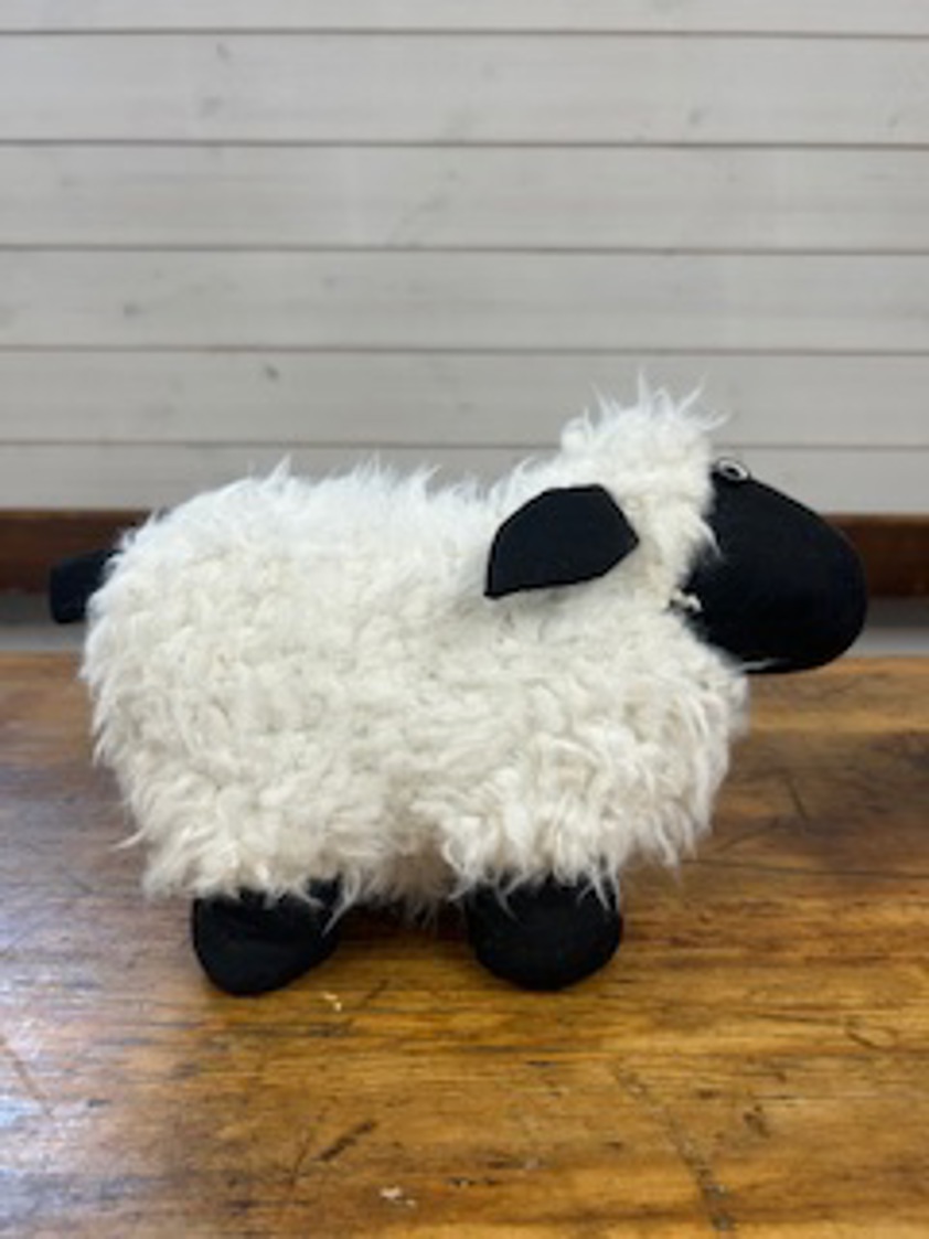 Sian the sheep doorstop