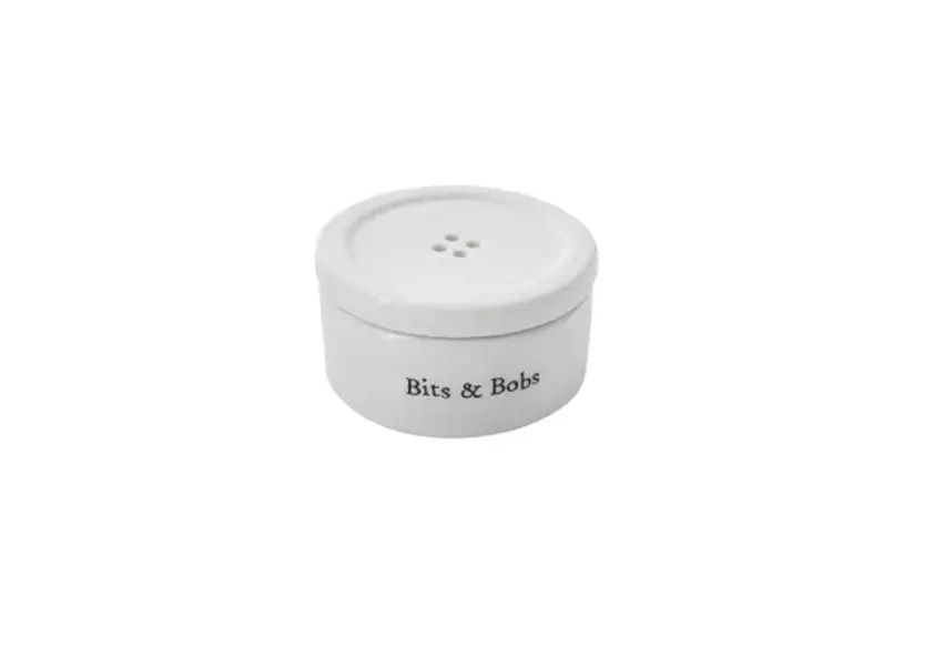 Send With Love 'Bits and Bobs' Button Trinket Pot