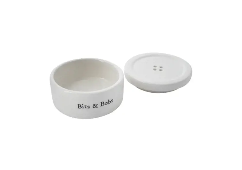 Send With Love 'Bits and Bobs' Button Trinket Pot