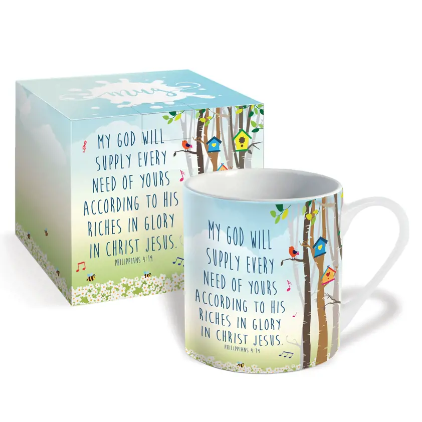 God will supply Mug & Gift box