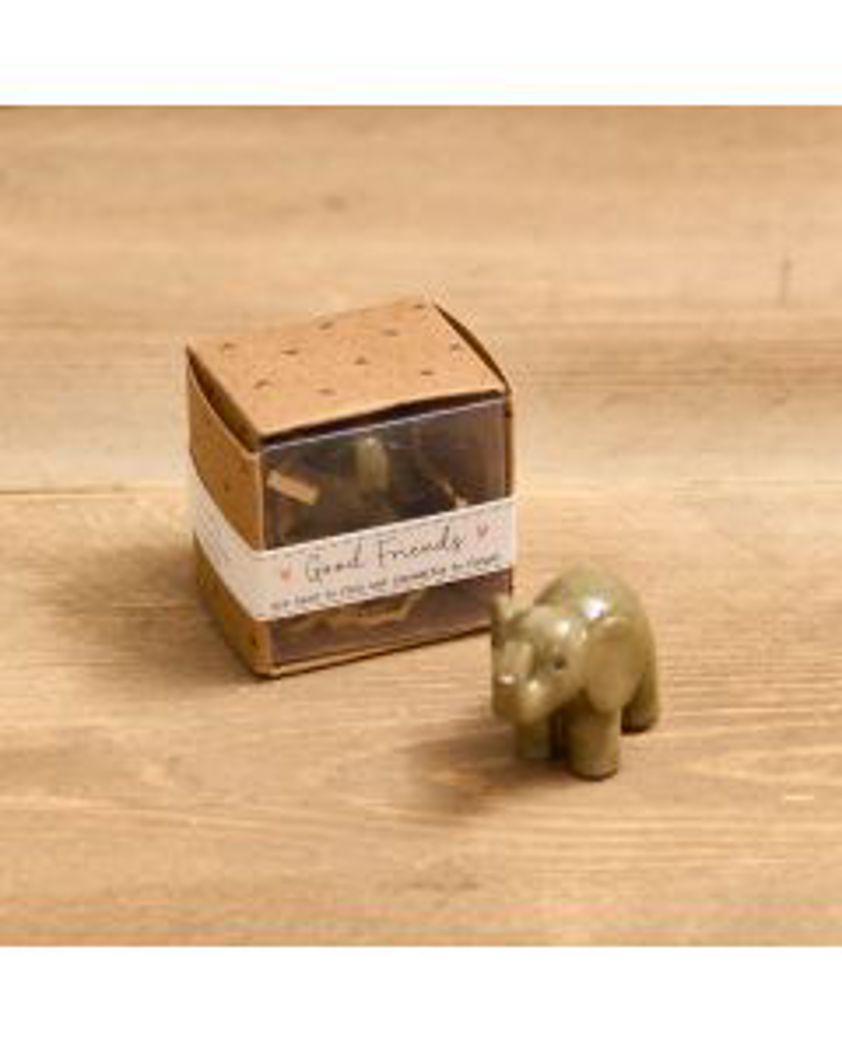 Elephant Resin Keepsake With Gift Box