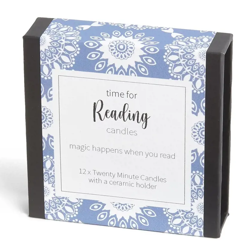 20 minute candles - time for Reading candles (wrap)