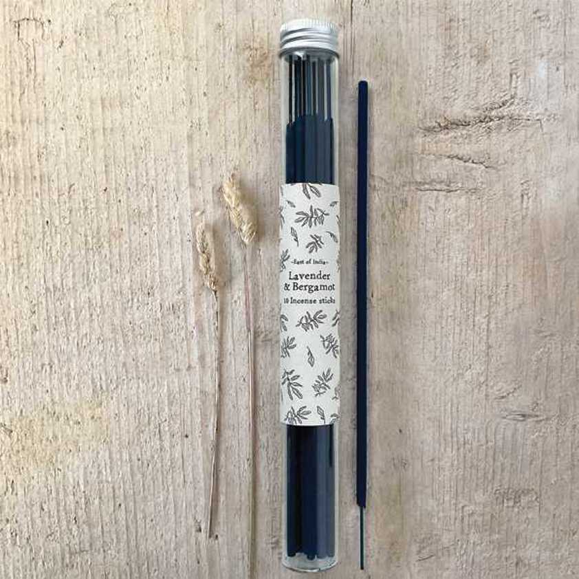 Tube of incense sticks-Lavender & Bergamot