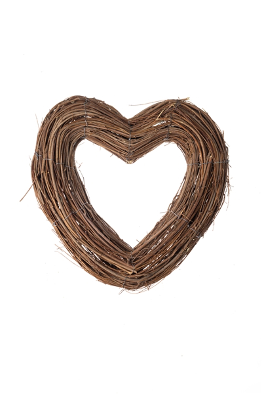 Twig Heart Wreath