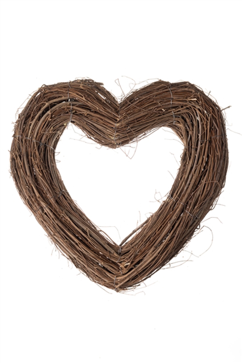 Twig Heart Wreath