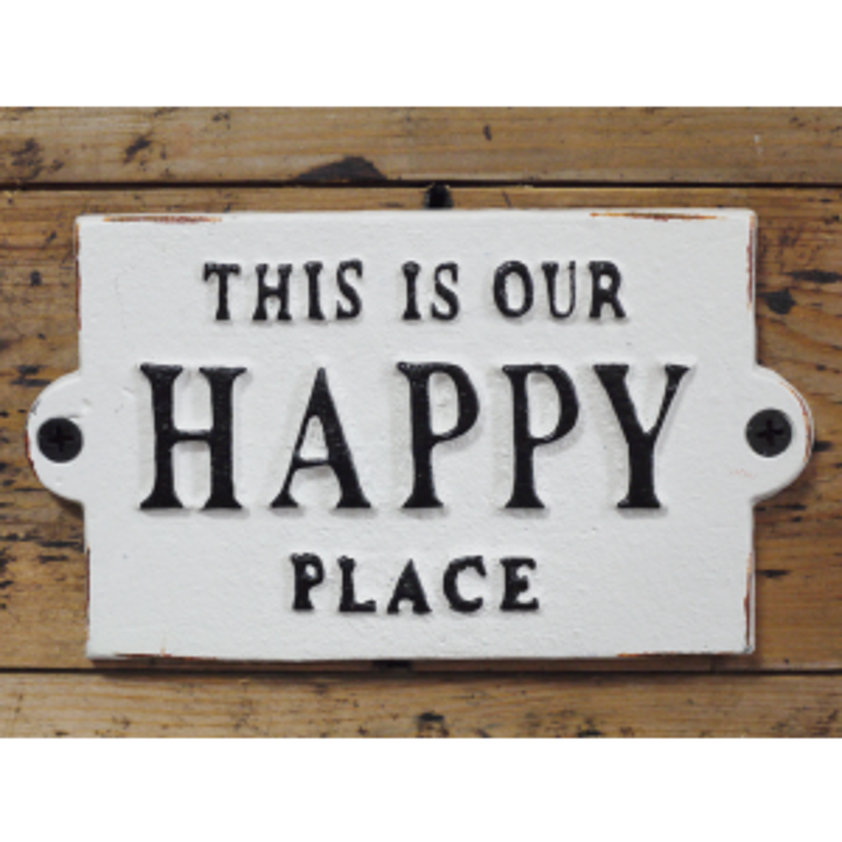 Sign - Happy Place