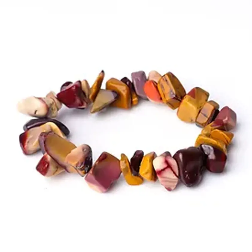 Bracelet Chunky - Mookaite Jasper