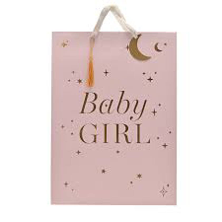 Bambino Baby Girl Gift Bag - Large