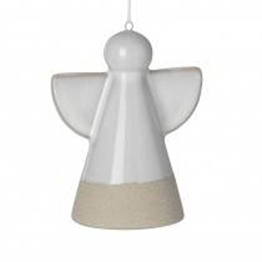 Porcelain Hanging Angel Decoration