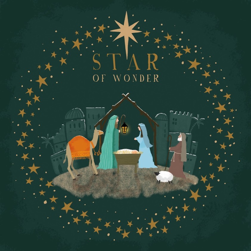 Star of Wonder Christmas Cards