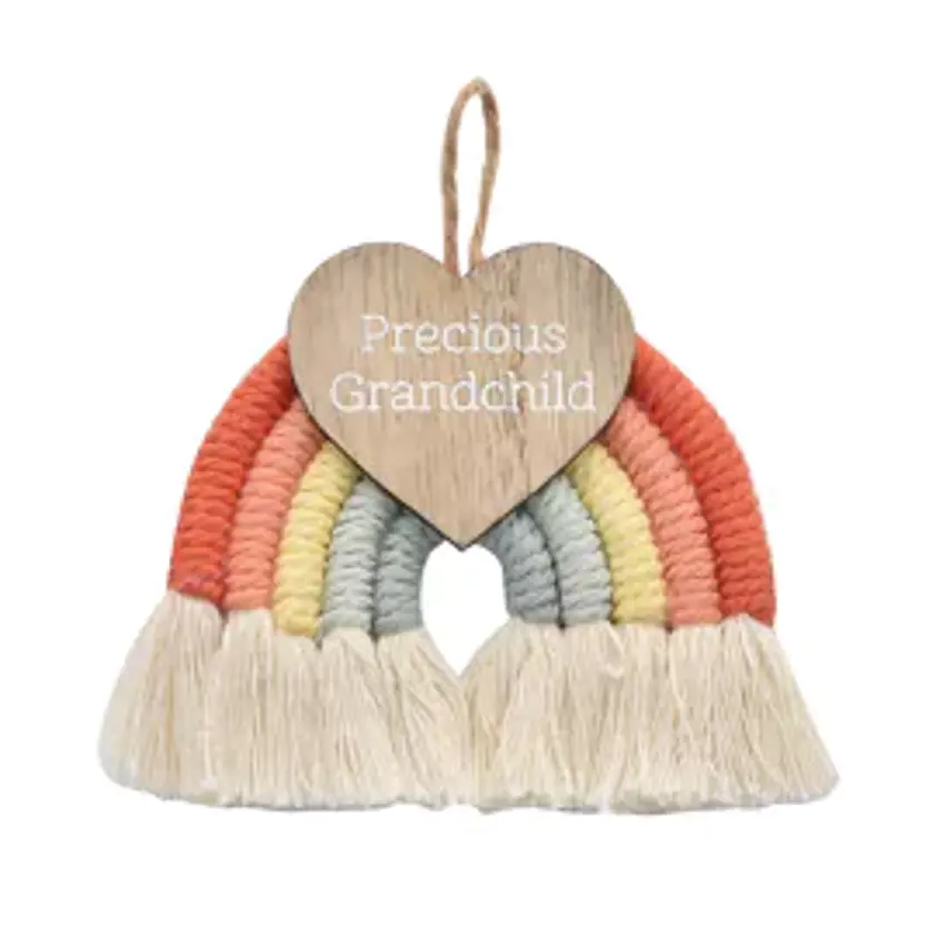 Petit Cheri Macrame Rainbow Hanger Grandchild