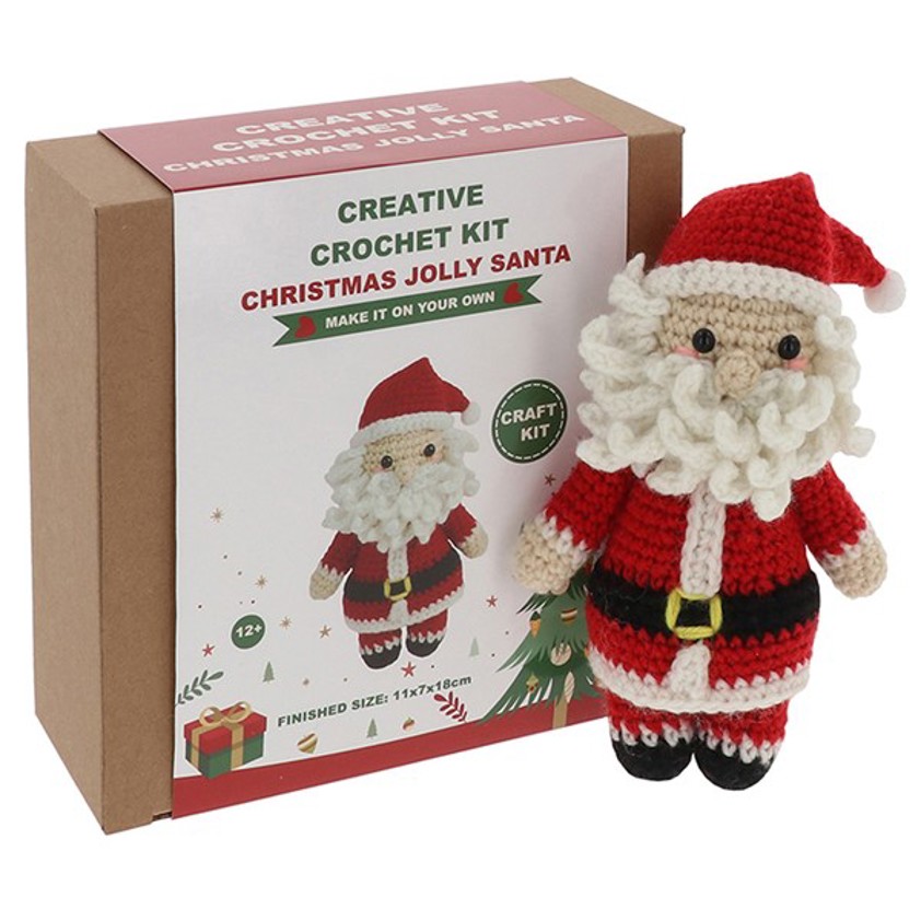 Creative Crochet Christmas Jolly Santa