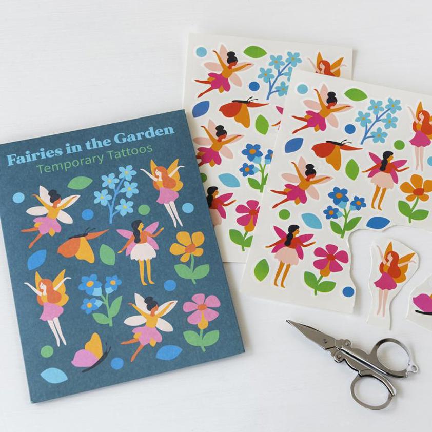 Temporary tattoos - Fairies in the Garden