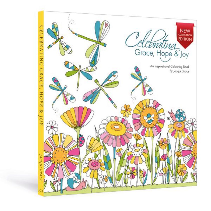 Celebrating Grace, Hope & Joy Colouring Book