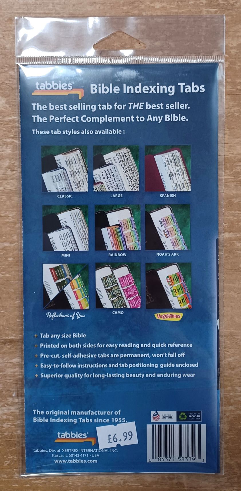 Silver Bible Tabs
