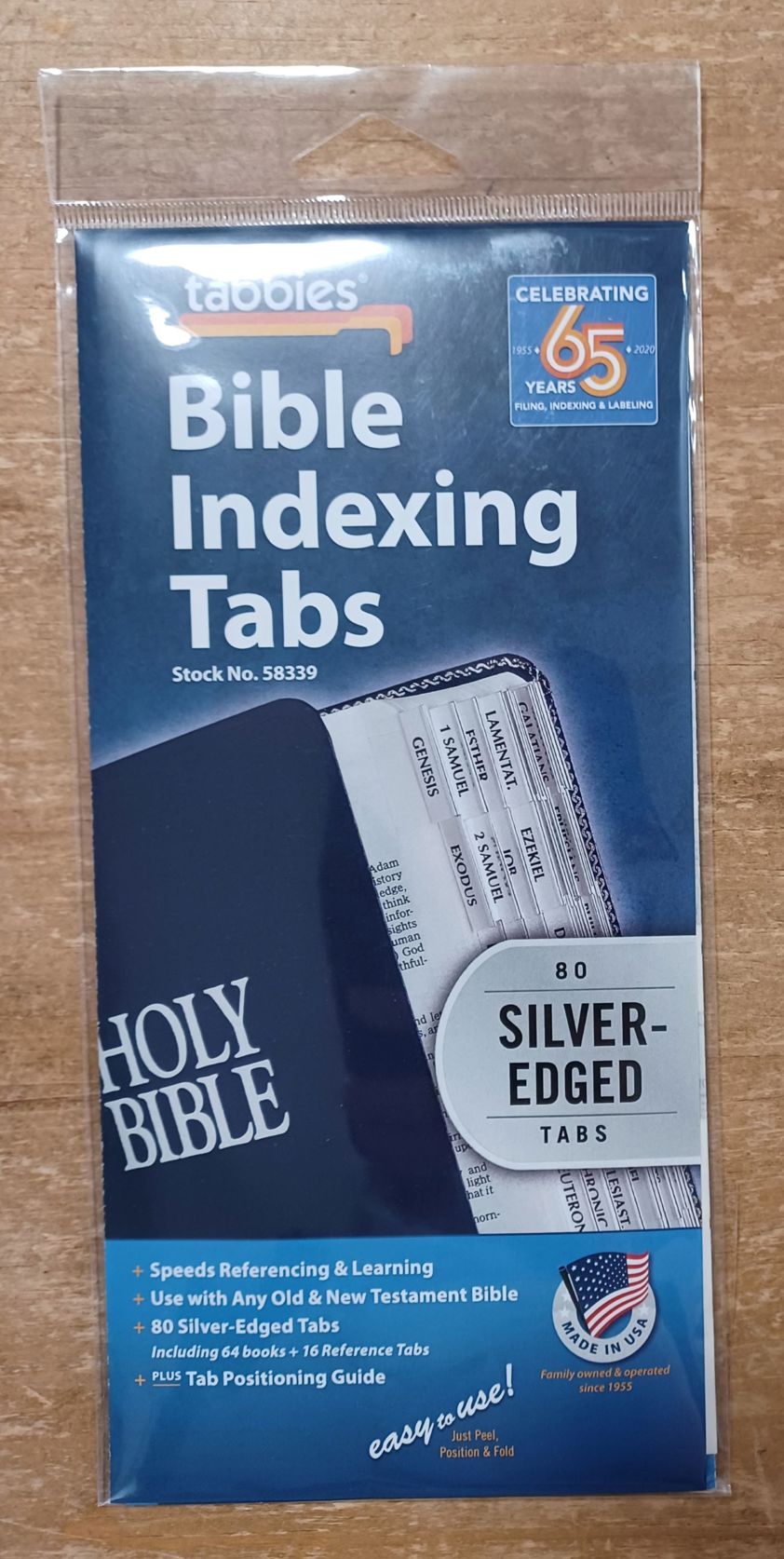 Silver Bible Tabs