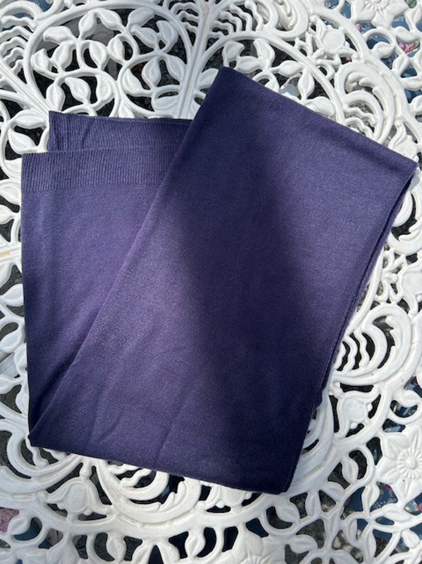 Navy Poncho