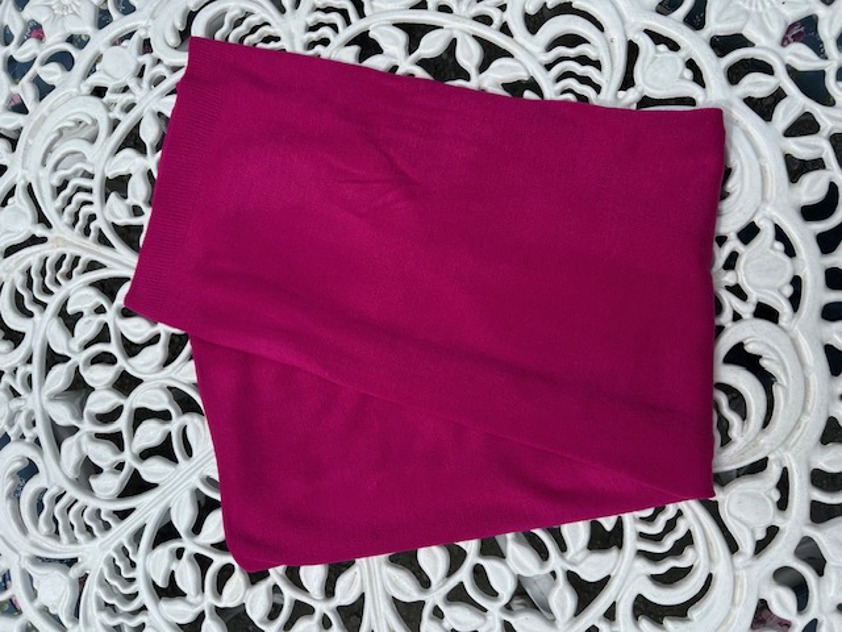 Hot Pink Poncho
