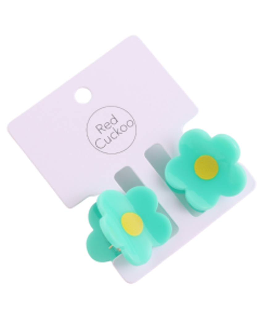 Little Flower Claws Twin Pack Teal