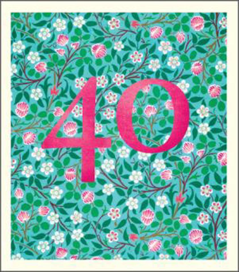 40 William Morris Pattern