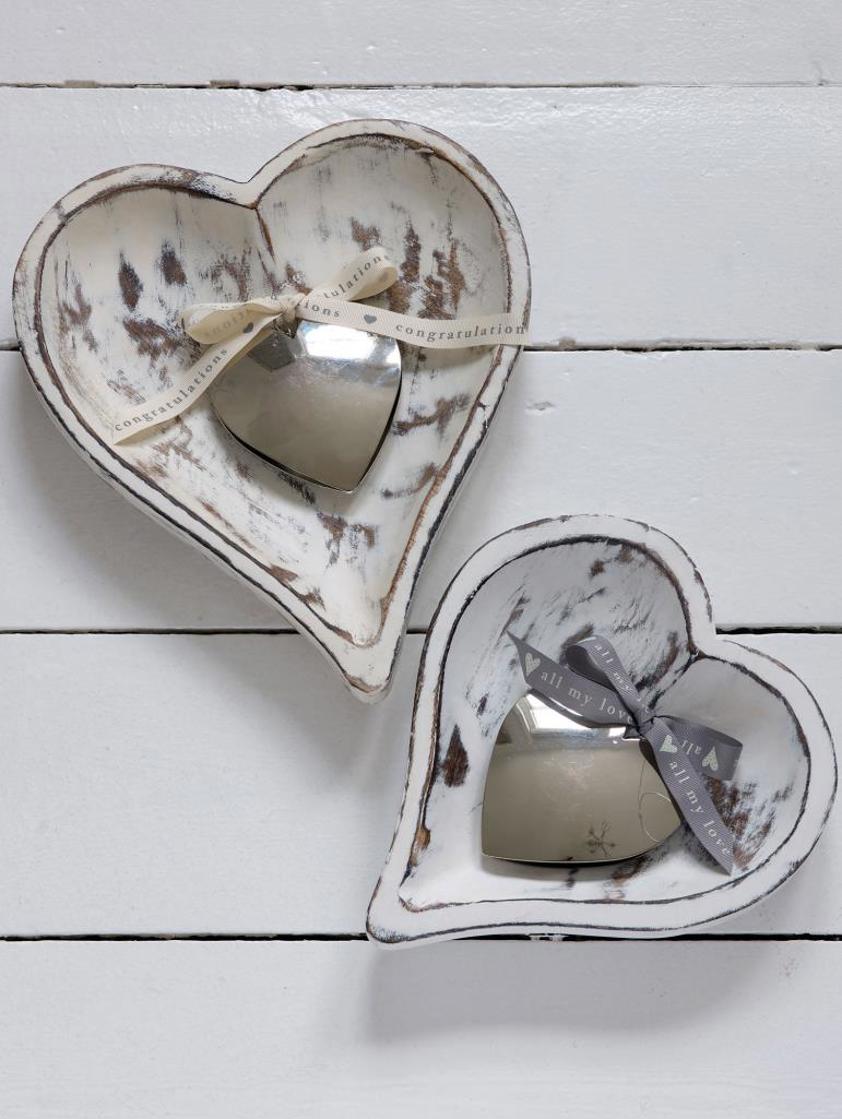 Handmade Heart shaped tray