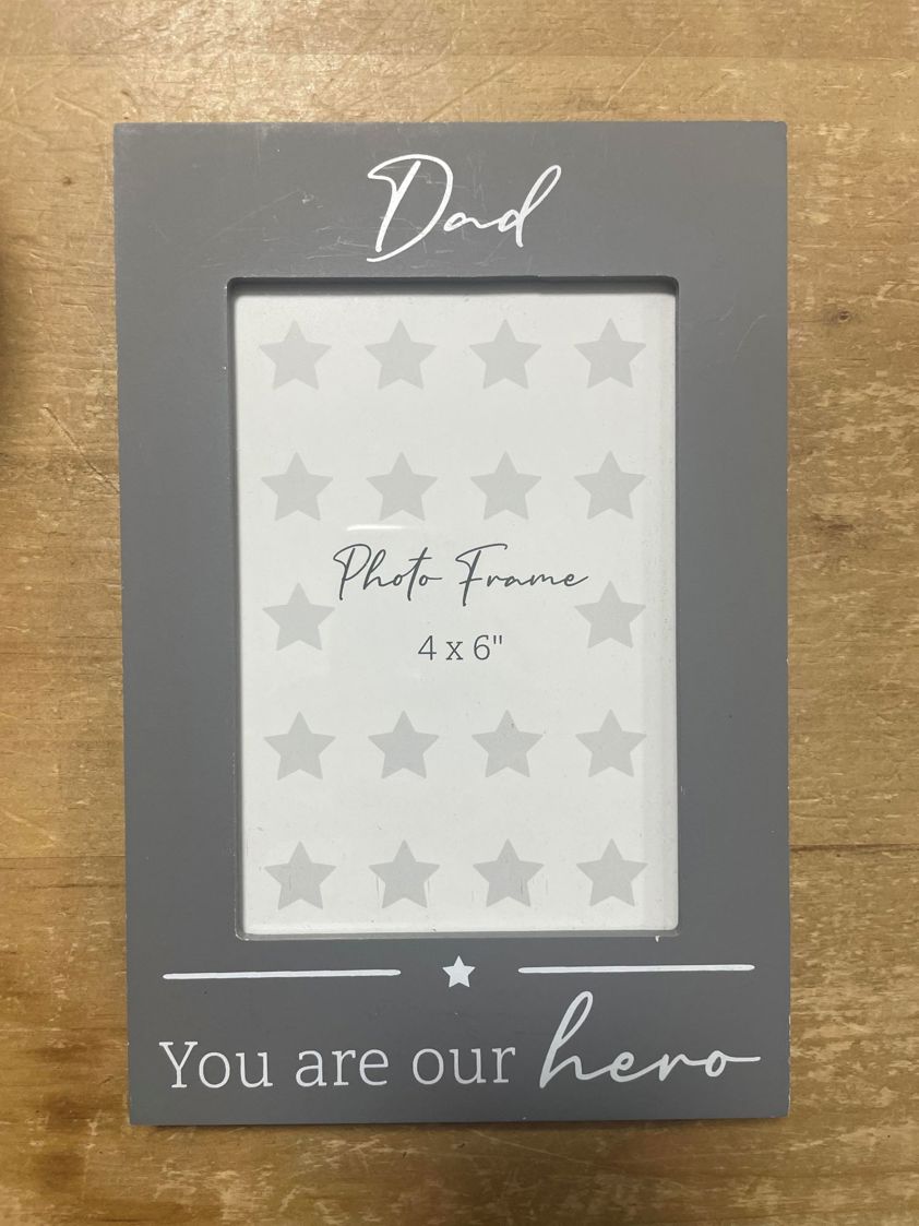 Dad Hero frame