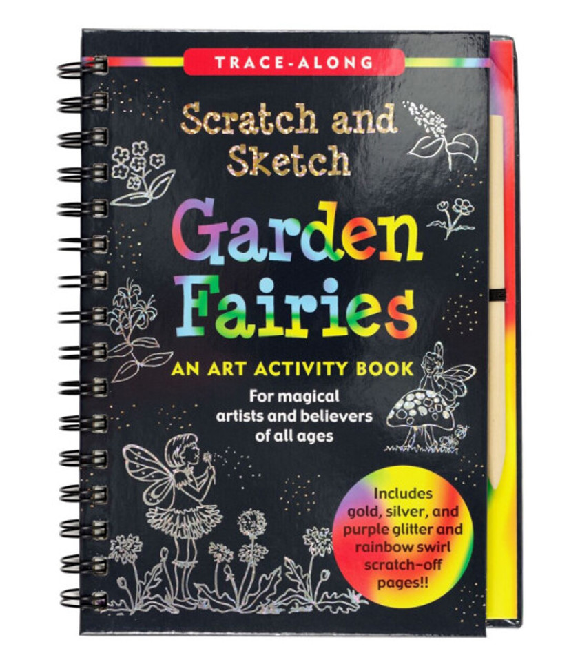 Scratch & Sketch Garden Fairies