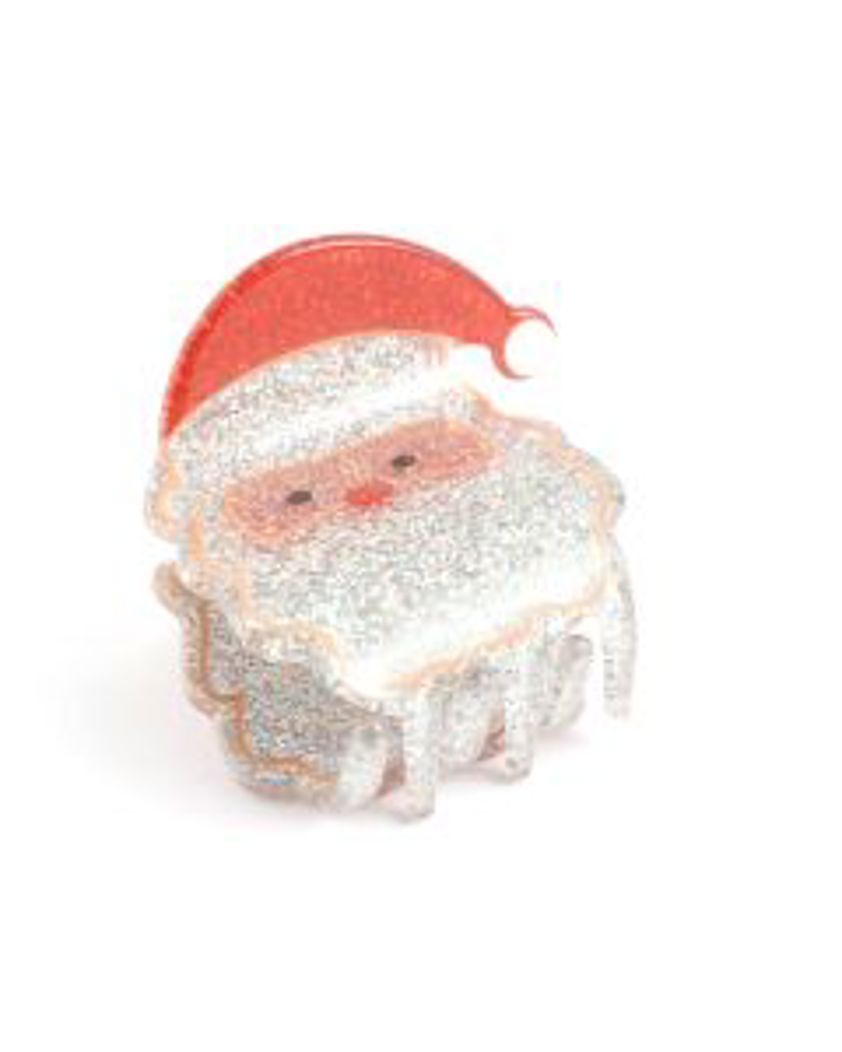 Santa Hair Claw Clip