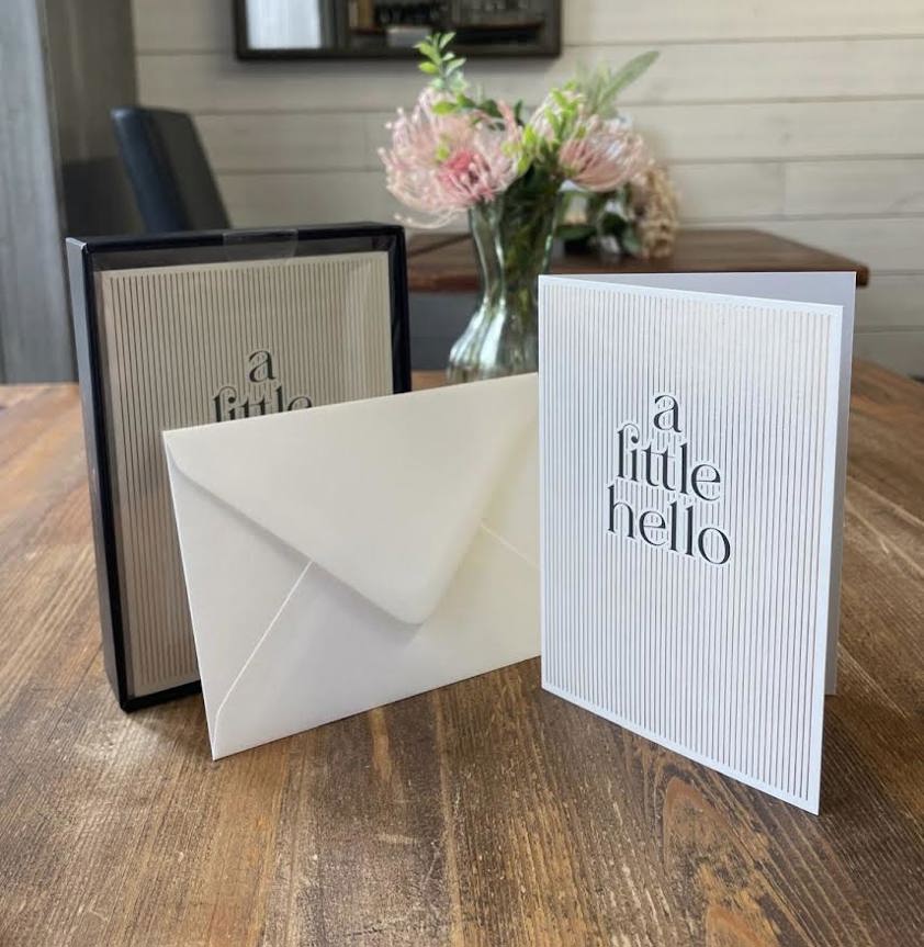 F&B A Little Hello Notecards (Set of 8)