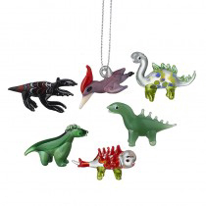 Glass Dinosaur miniatures sold individually