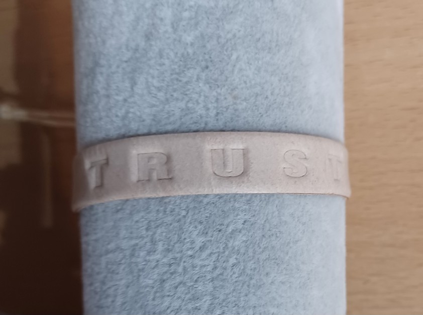 Trust Leather Bracelet