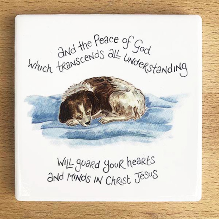 Peace of God Faith Coasters