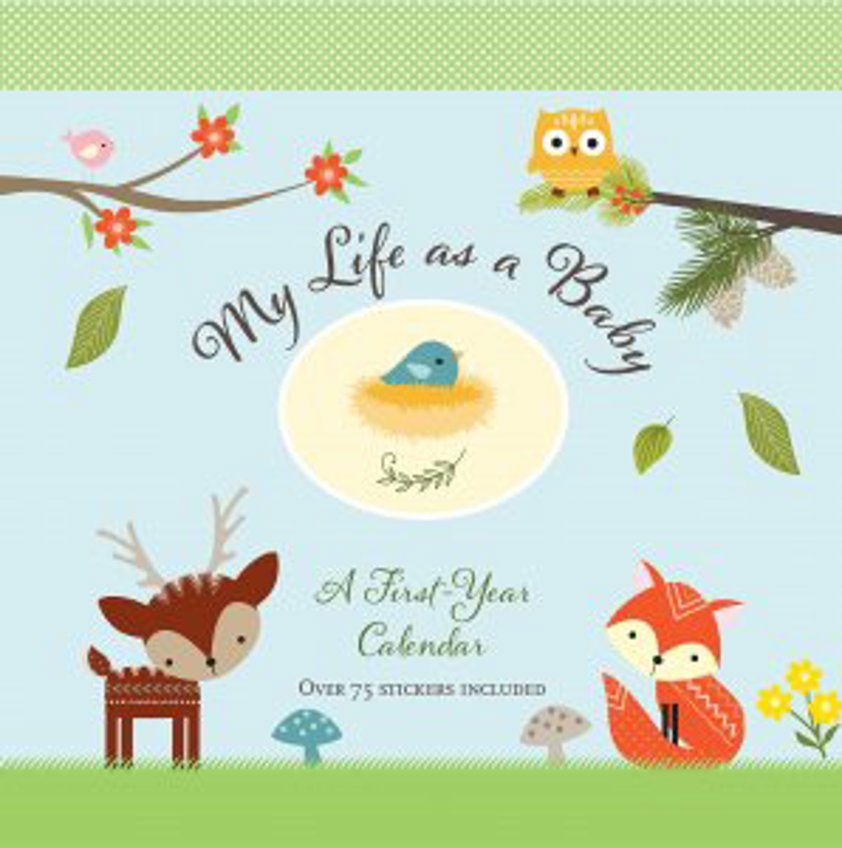 Baby Life Wall Calendar Woodland Friends