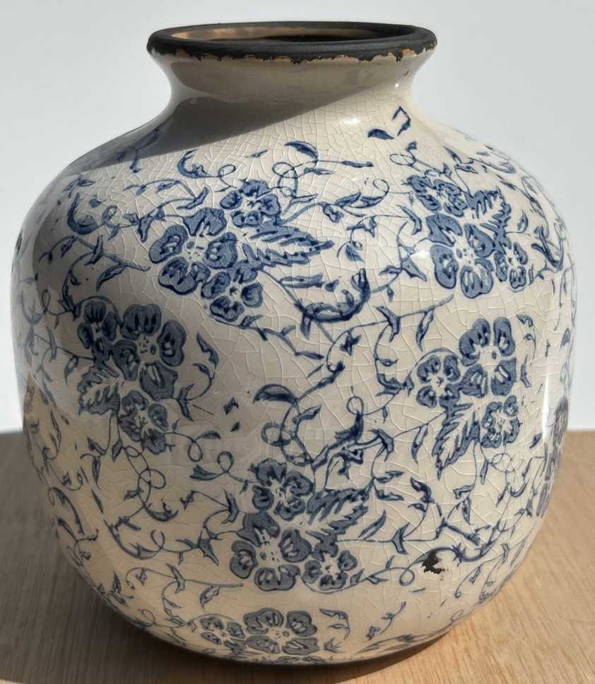 Jar Pottendam Flo Med 15X16cm