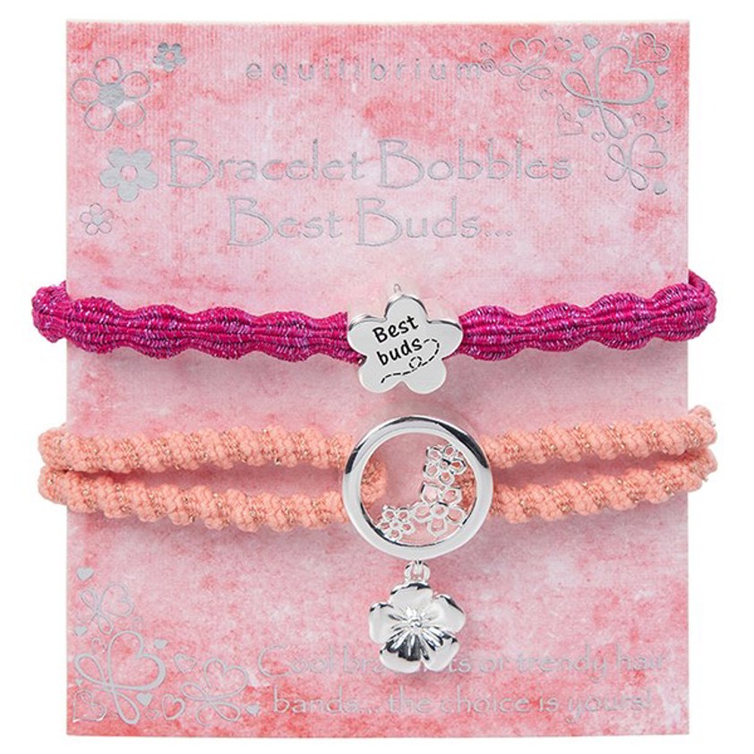 Set of 2 Bracelet Bobbles Floral