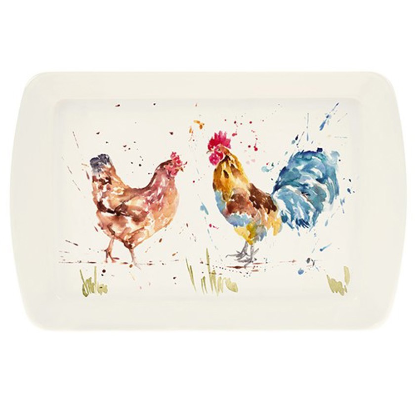Rooster Country Life Snack Dish