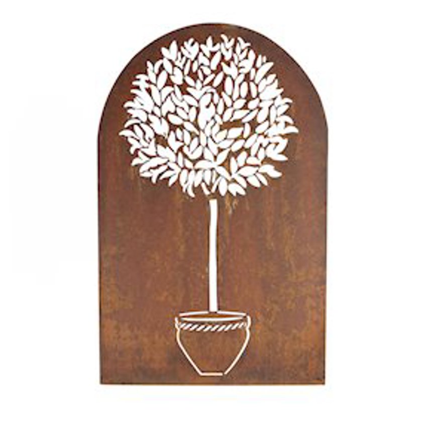 Topiary Ball Wall Plaque