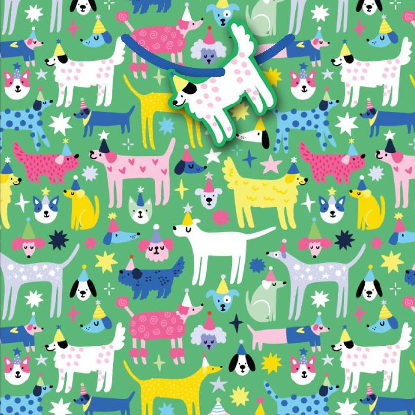 RT6075 - Party Dogs Medium Bag