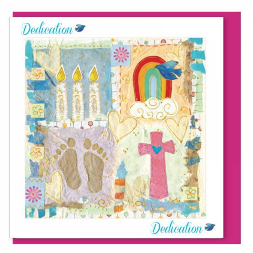 Dedication Day Greetings�Card�(with verse)
