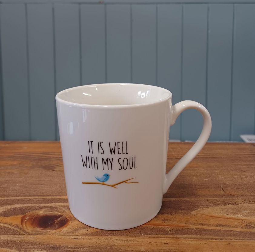Cafe Mugs - It is Well With My Soul