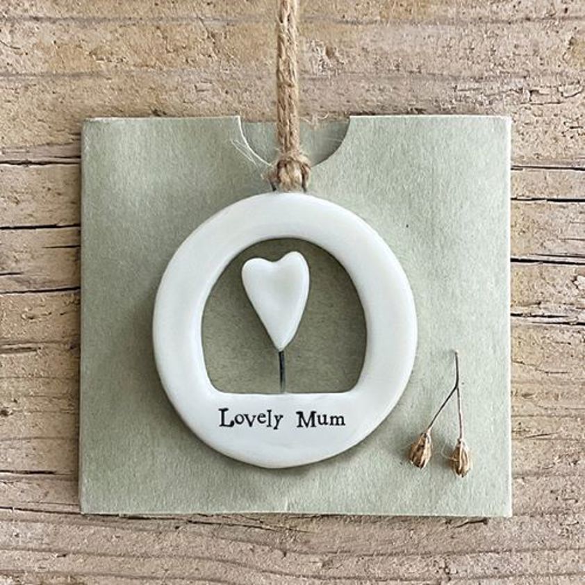 Cut out hanger-Lovely mum