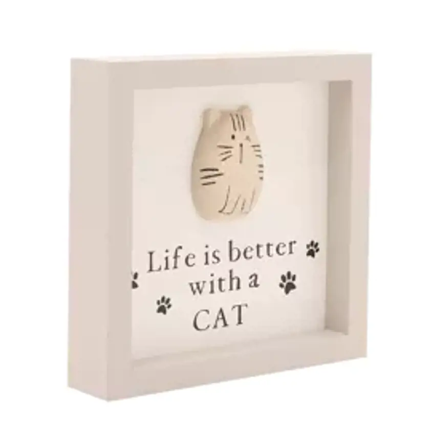 Best Of Breed Plaque - Life Is Better With A Cat