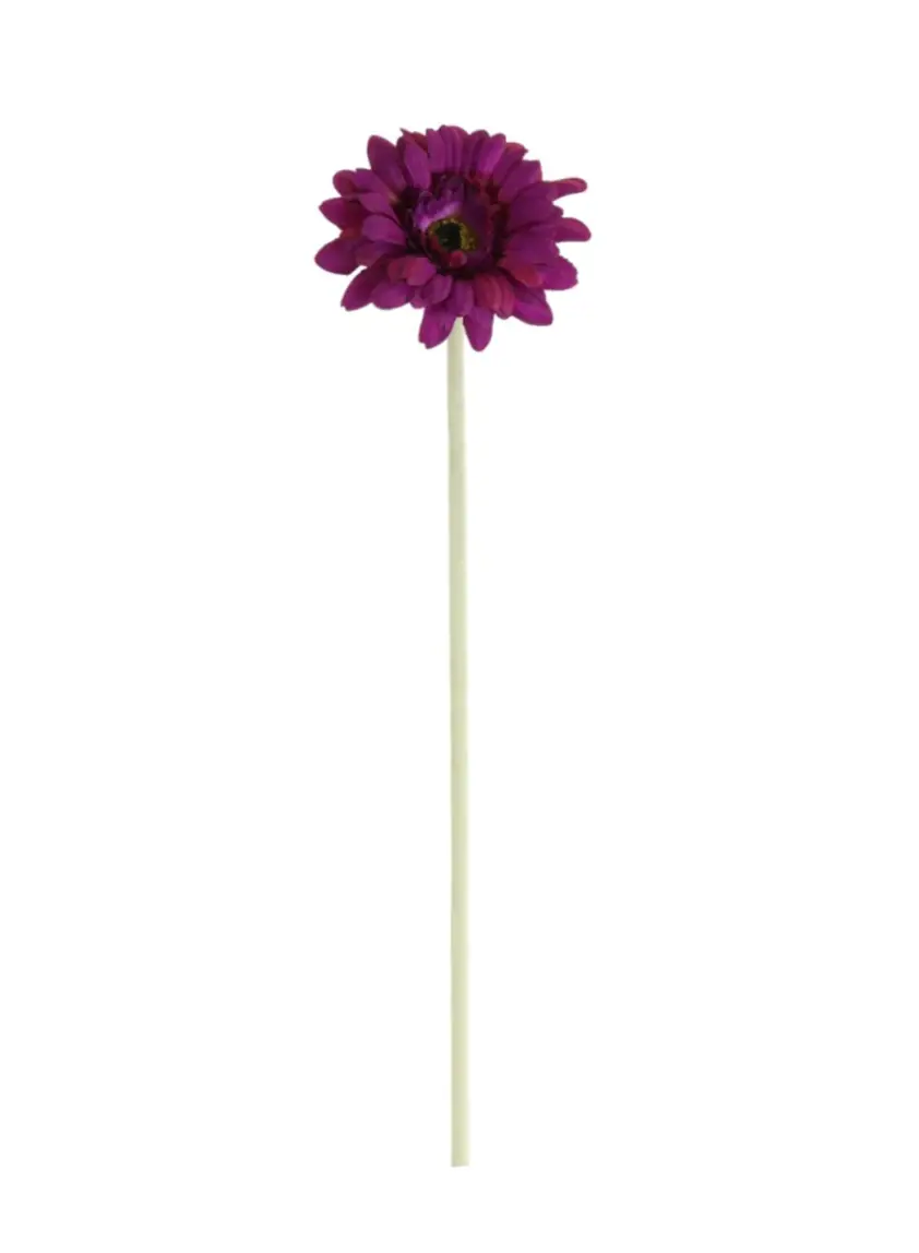 Silk Small Jemima Gerbera Stem Magenta