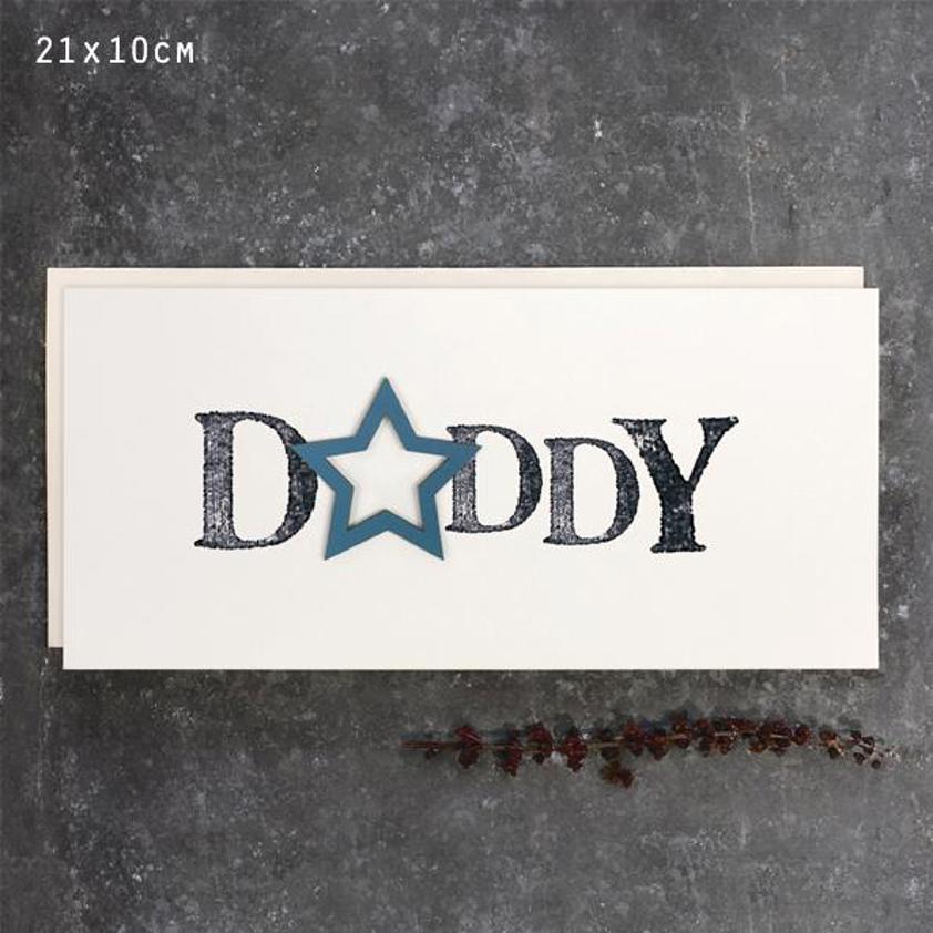 Word card-Daddy