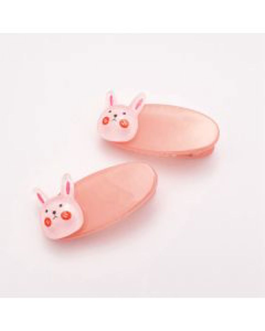 Rabbit Face Hair Clips Twin Pack